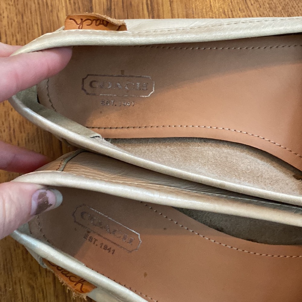 Coach women’s loafers leather - Picture 5 of 6